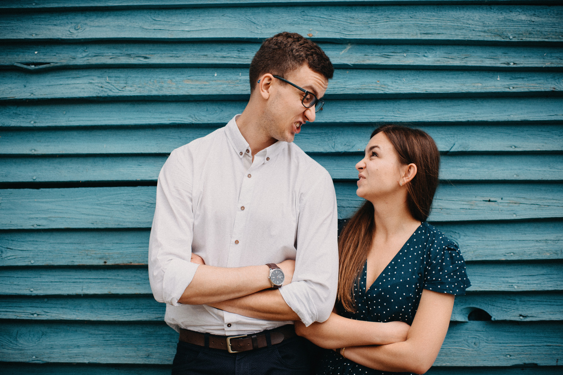 fotografia narzeczeńska nad jeziorem