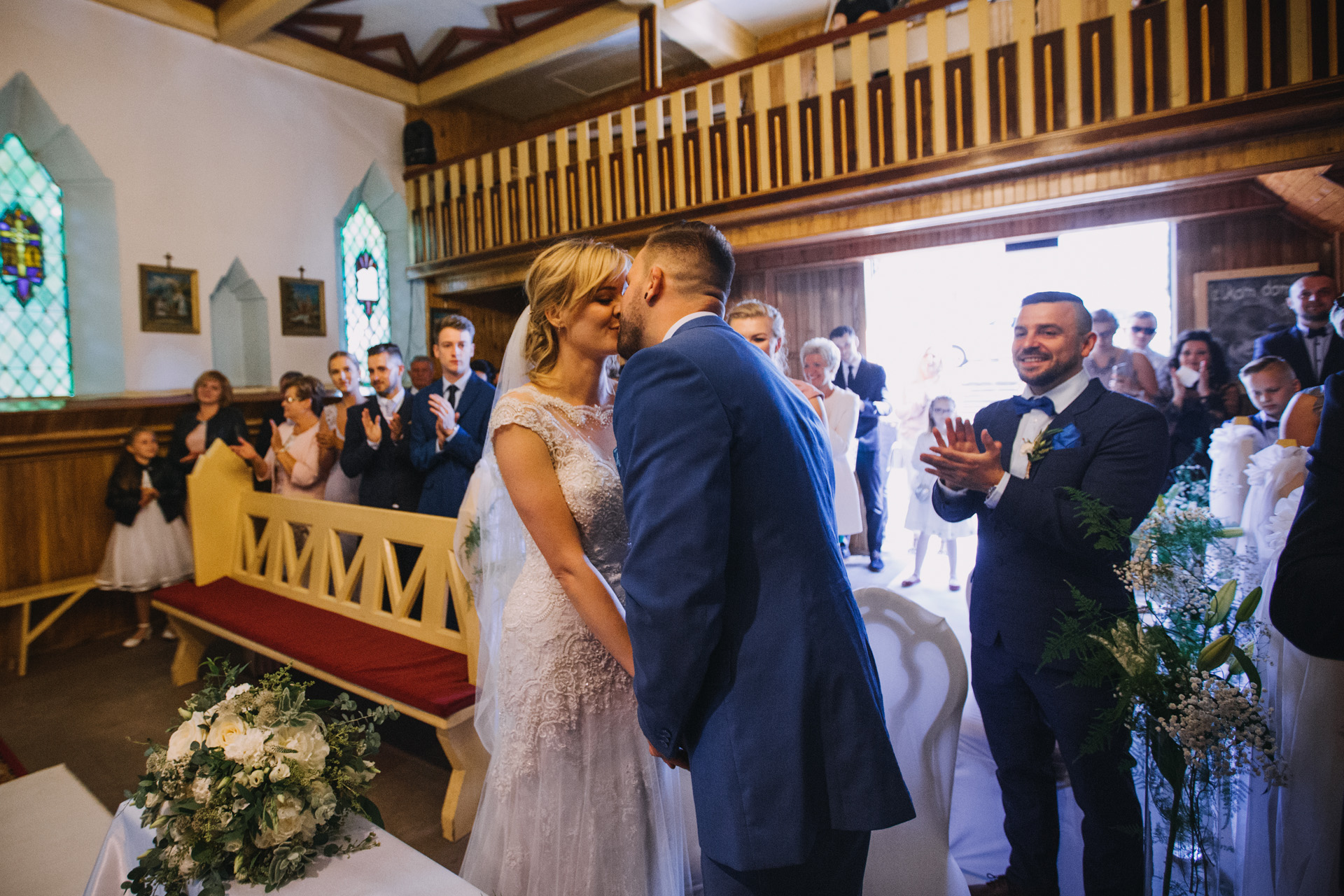 rustykalny ślub pełen emocji