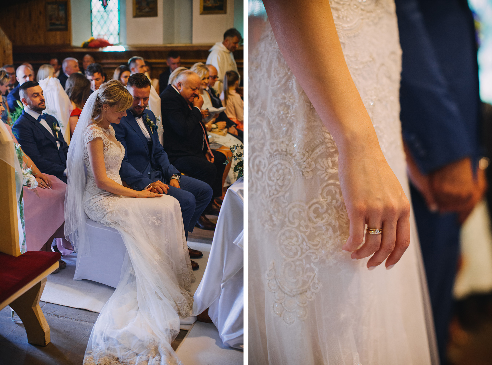 rustykalny ślub pełen emocji