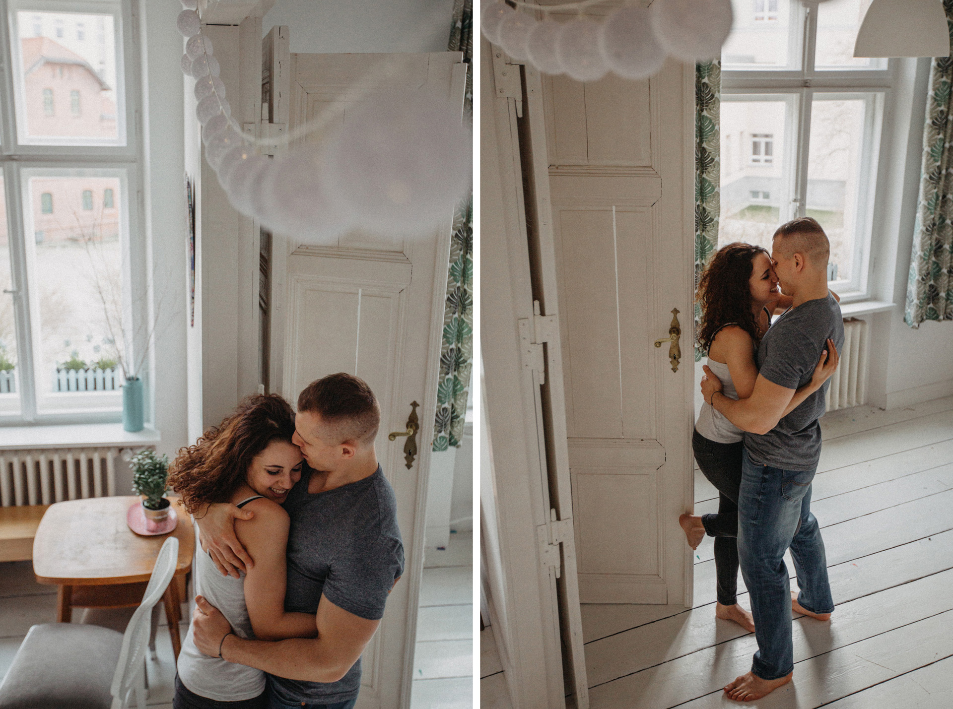 sesja w skandynawskich wnętrzach