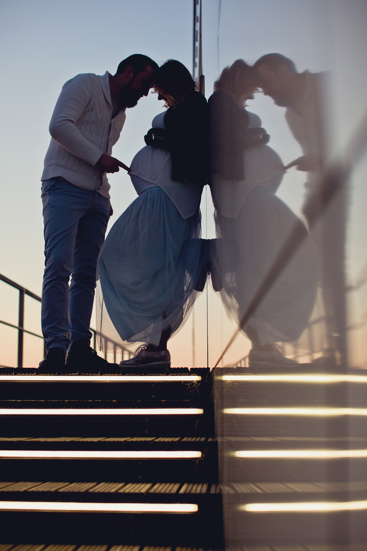 plenerowa sesja ciążowa