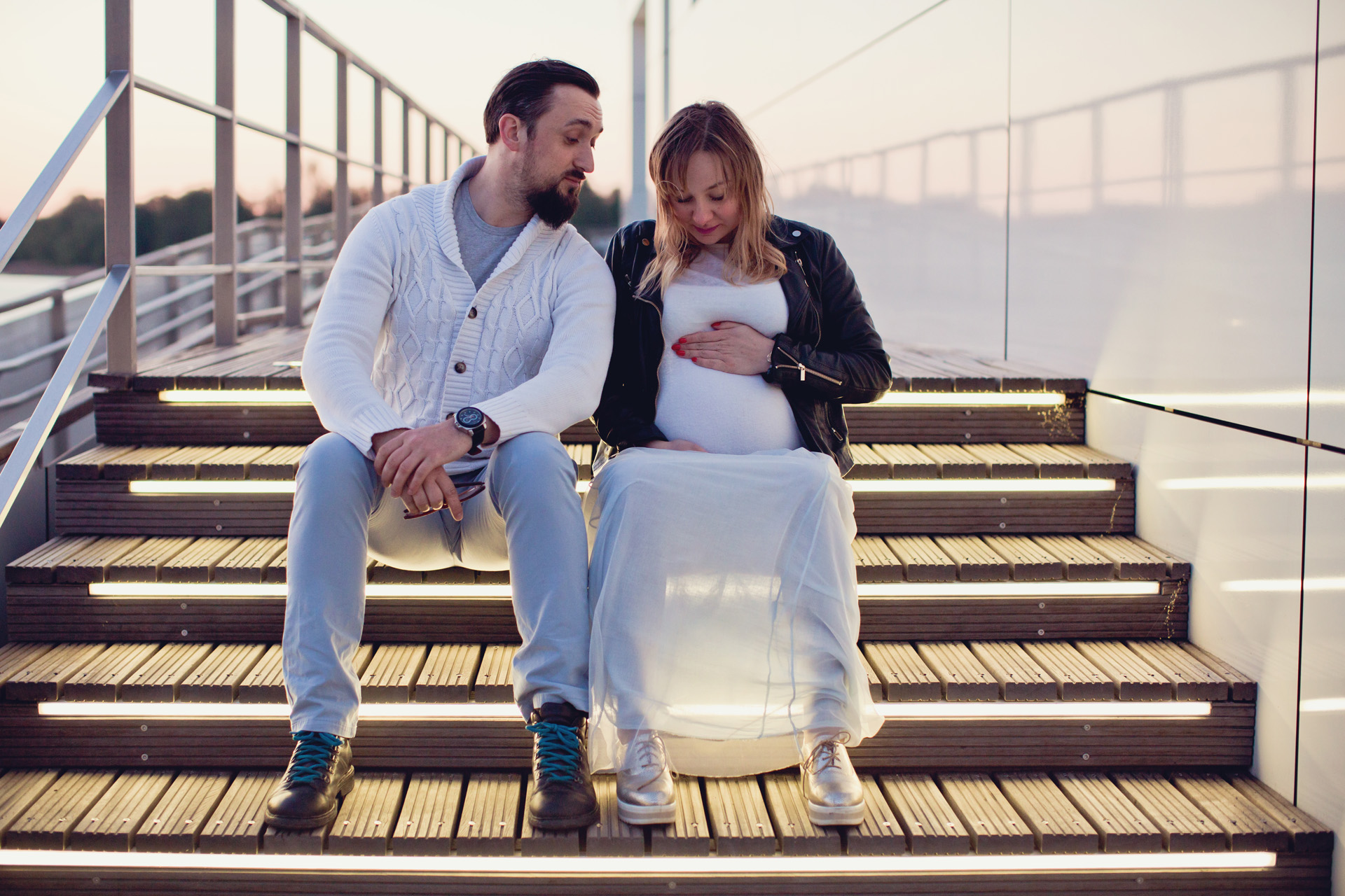 wyjątkowa sesja ciążowa